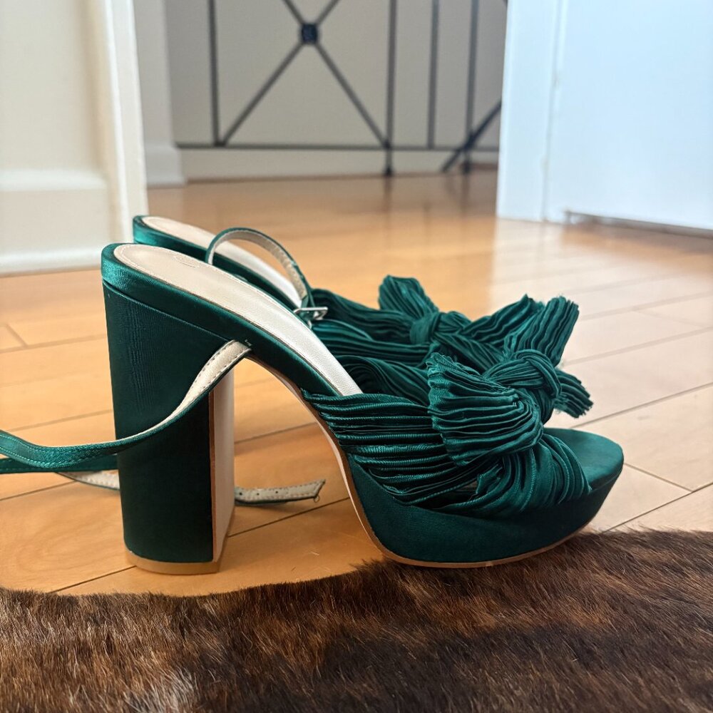 Chunky Heel Platform Sandals